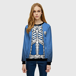 Свитшот женский КУРТКА САНСА SANS, цвет: 3D-черный — фото 2