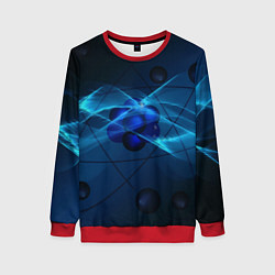 Женский свитшот Атом