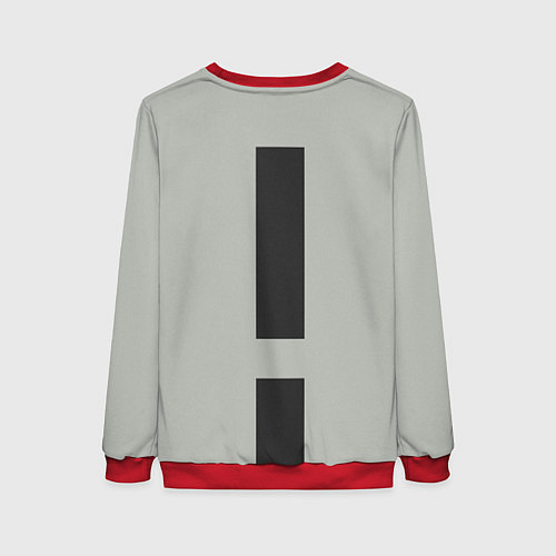 Женский свитшот МОТ / 3D-Красный – фото 2