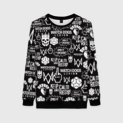 Свитшот женский WATCH DOGS LEGION, цвет: 3D-черный