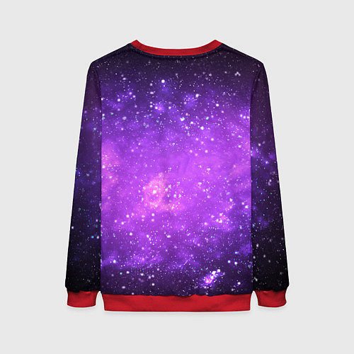 Женский свитшот ЪУЪ СЪУКА / 3D-Красный – фото 2