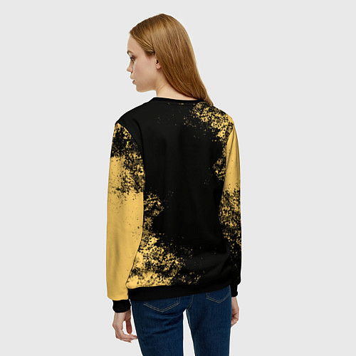 Женский свитшот Bendy And The Ink Machine / 3D-Черный – фото 4