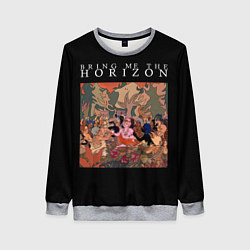 Свитшот женский BRING ME THE HORIZON, цвет: 3D-меланж