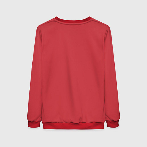 Женский свитшот Бычок / 3D-Красный – фото 2