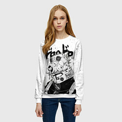 Свитшот женский DOROHEDORO, цвет: 3D-белый — фото 2