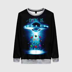 Свитшот женский Среди Нас, цвет: 3D-меланж