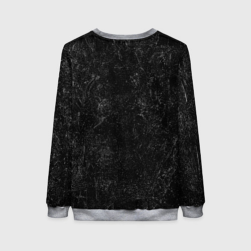 Женский свитшот Рог Одина / 3D-Меланж – фото 2
