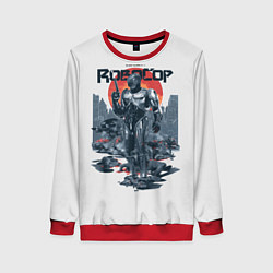 Женский свитшот Робот полицейский