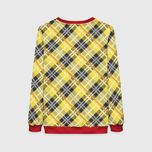 Женский свитшот Ultimate Tartan / 3D-Красный – фото 2