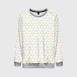 Женский свитшот Четыре элемента паттерн текстура