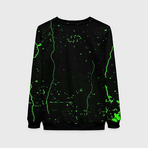 Женский свитшот Авокадо / 3D-Черный – фото 2