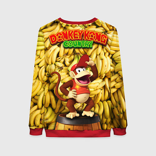 Женский свитшот Dk / 3D-Красный – фото 2