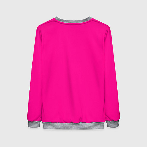 Женский свитшот РОЗОВАЯ МАСКА / 3D-Меланж – фото 2