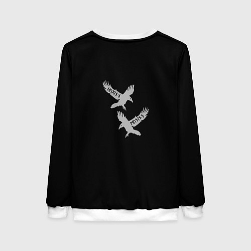 Женский свитшот Ragnar Lodbrok / 3D-Белый – фото 2