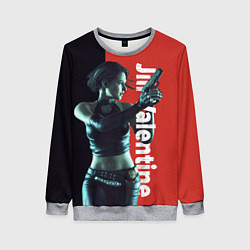 Свитшот женский RE3 Jill Valentine, цвет: 3D-меланж
