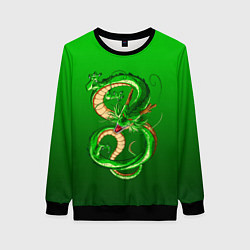 Свитшот женский Земляной анимешный дракон, цвет: 3D-черный