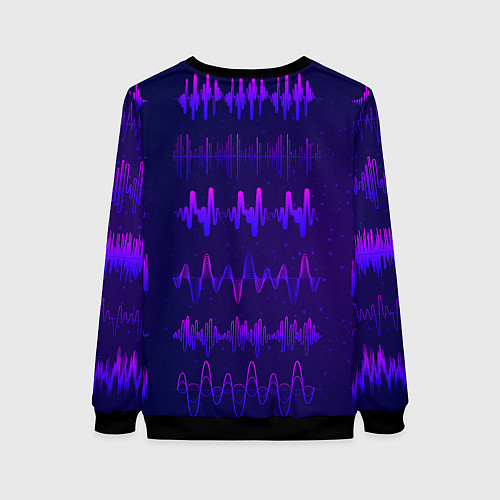 Женский свитшот Clubhouse / 3D-Черный – фото 2