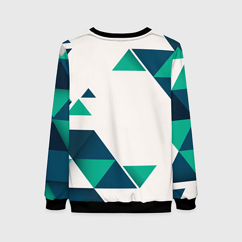 Женский свитшот Renault / 3D-Черный – фото 2