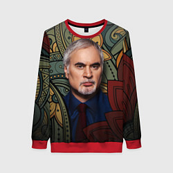 Женский свитшот Меладзе Цветы Мандала