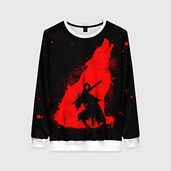 Свитшот женский DARK SOULS ТЁМНЫЕ ДУШИ, цвет: 3D-белый