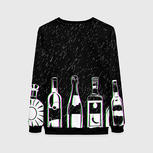 Женский свитшот SLAVA MARLOW 1 / 3D-Черный – фото 2