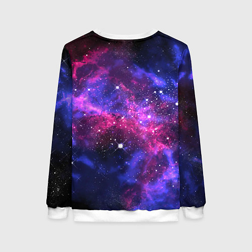 Женский свитшот Distant space / 3D-Белый – фото 2