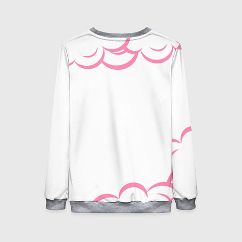 Женский свитшот Клинок, рассекающий демонов ПЕРСОНАЖИ / 3D-Меланж – фото 2