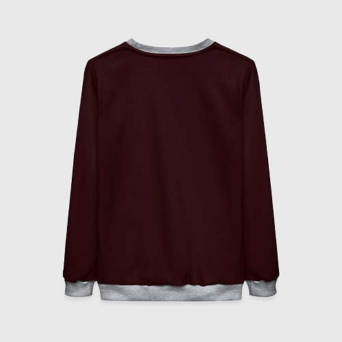 Женский свитшот Дерево растущее из черепа / 3D-Меланж – фото 2