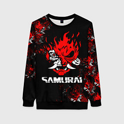 Женский свитшот SAMURAI CYBERPUNK 2077