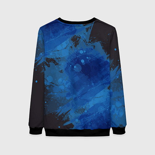 Женский свитшот Тосиро Хицугая Блич / 3D-Черный – фото 2