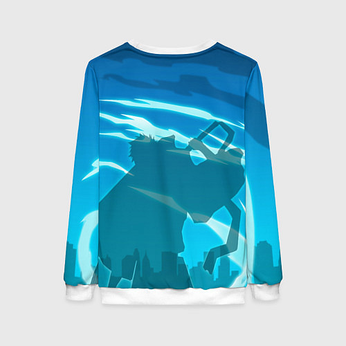 Женский свитшот Bleach-Ichigo / 3D-Белый – фото 2