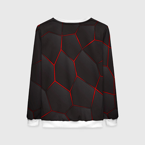 Женский свитшот Valheim тотем викинга / 3D-Белый – фото 2