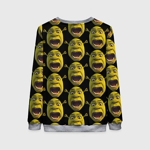 Женский свитшот Шрек навсегда / 3D-Меланж – фото 2