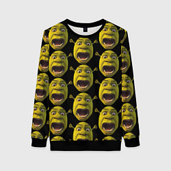 Свитшот женский Шрек навсегда, цвет: 3D-черный