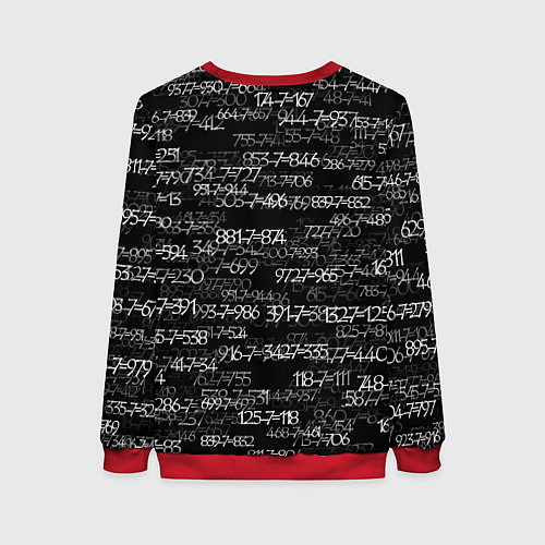 Женский свитшот Kaneki Ken 1000-7 / 3D-Красный – фото 2