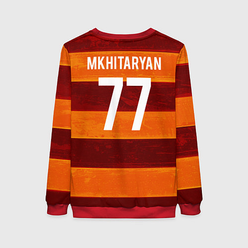 Женский свитшот Henrikh Mkhitaryan Roma / 3D-Красный – фото 2