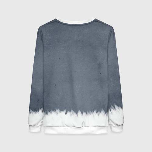 Женский свитшот Демон-лис Томоэ / 3D-Белый – фото 2