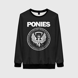 Женский свитшот Pony x Ramones