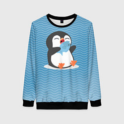 Женский свитшот Пингвин