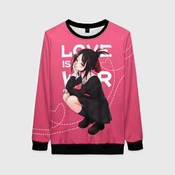 Женский свитшот Love is war