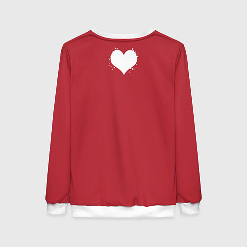 Женский свитшот Kaguya Love / 3D-Белый – фото 2