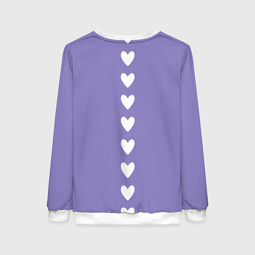 Женский свитшот Love Kaguya Shinomiya / 3D-Белый – фото 2