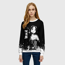 Свитшот женский War, цвет: 3D-белый — фото 2