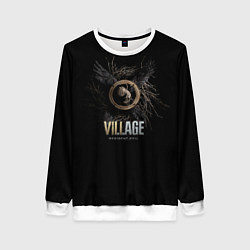 Свитшот женский Resident Evil Village, цвет: 3D-белый