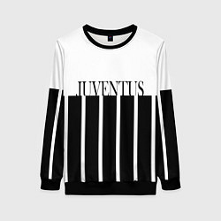 Свитшот женский Juventus Tee Black and White 202122, цвет: 3D-черный