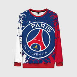 Свитшот женский ФК ПСЖ FC PSG PARIS SG, цвет: 3D-красный