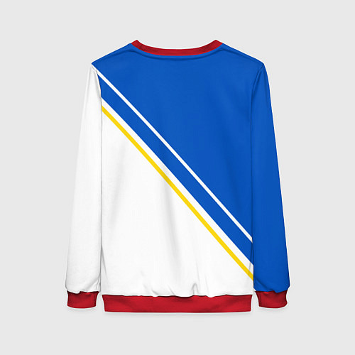 Женский свитшот REAL MADRID РЕАЛ МАДРИД / 3D-Красный – фото 2