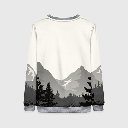 Женский свитшот Days Gone / 3D-Меланж – фото 2