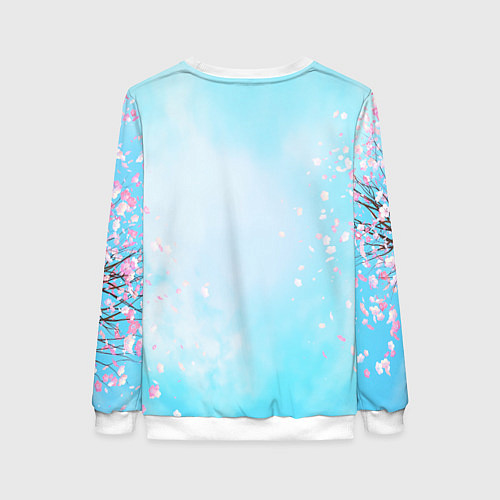 Женский свитшот Влюбленный Пикачу / 3D-Белый – фото 2