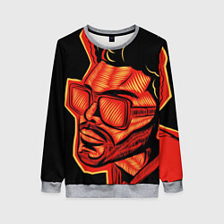 Свитшот женский Большой Уикенд, цвет: 3D-меланж